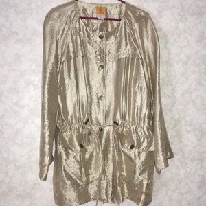 Shimmery golden jacket